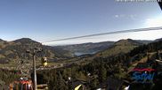 Archived webcam image showing mount Mostelberg, Sattel Hochstuckli on 4 Jul 2026 at 08:25