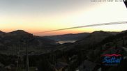 Archived webcam image showing mount Mostelberg, Sattel Hochstuckli on 14 Aug 2026 at 06:16