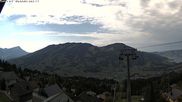 Archived webcam image showing mount Mostelberg, Sattel Hochstuckli on 24 Aug 2026 at 16:59