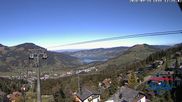 Archived webcam image showing mount Mostelberg, Sattel Hochstuckli on 25 Sep 2026 at 12:17