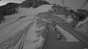 Archived webcam image showing mountain restaurant Engelstock on 26 Feb 2026 at 07:34