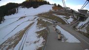 Archived webcam image showing mountain restaurant Engelstock on 26 Feb 2026 at 08:34