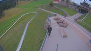 Archived webcam image showing mountain restaurant Engelstock on 9 Oct 2026 at 12:50