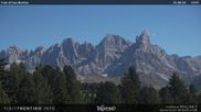 Archiviertes Webcam Bild: Pale di San Martino am 25.09.2026 um 14:14 Uhr