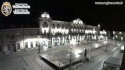 Archived webcam image showing Aosta, Piazza Chanoux on 24 Aug 2026 at 04:09