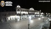 Archived webcam image showing Aosta, Piazza Chanoux on 10 Sep 2026 at 04:55