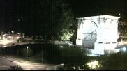 Archiviertes Webcam Bild: Augustusbogen, Aosta am 08.07.2026 um 00:19 Uhr