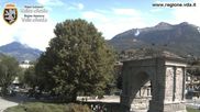 Archived webcam image showing Arco d'Augusto, Aosta on 26 Jul 2026 at 10:31