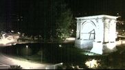 Archived webcam image showing Arco d'Augusto, Aosta on 9 Oct 2026 at 00:39