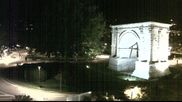 Archived webcam image showing Arco d'Augusto, Aosta on 9 Oct 2026 at 04:39
