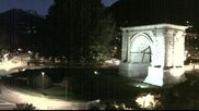 Archived webcam image showing Arco d'Augusto, Aosta on 9 Oct 2026 at 07:39