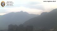 Archived webcam image showing Fenis Castle on 26 Jul 2026 at 07:29