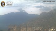 Archived webcam image showing Fenis Castle on 26 Jul 2026 at 08:29