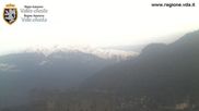 Archived webcam image showing Fenis Castle on 25 Oct 2026 at 07:06