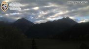 Archived webcam image showing Saint-Nicolas, Aosta Valley on 9 Oct 2026 at 08:39