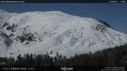 Archived webcam image showing base station Alpe di Lusia Moena on 26 Feb 2026 at 14:36