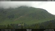 Archived webcam image showing base station Alpe di Lusia Moena on 10 Jun 2026 at 08:57