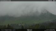 Archived webcam image showing base station Alpe di Lusia Moena on 10 Jun 2026 at 10:57