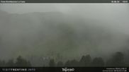Archived webcam image showing base station Alpe di Lusia Moena on 10 Jun 2026 at 16:57