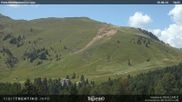 Archiviertes Webcam Bild: Talstation Alpe di Lusia Moena am 10.08.2026 um 16:10 Uhr