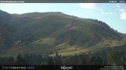 Archived webcam image showing base station Alpe di Lusia Moena on 14 Aug 2026 at 18:18