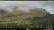 Archived webcam image showing base station Alpe di Lusia Moena on 18 Sep 2026 at 10:33