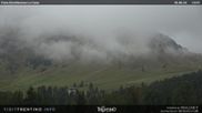 Archived webcam image showing base station Alpe di Lusia Moena on 18 Sep 2026 at 14:33