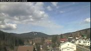 Archived webcam image showing Village Zelezna Ruda on 14 Mar 2026 at 12:56