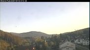Archived webcam image showing Village Zelezna Ruda on 3 Aug 2026 at 07:06