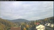 Archived webcam image showing Village Zelezna Ruda on 2 Oct 2026 at 08:42