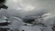 Archived webcam image showing Restaurant Arflina: View towards the valley on 10 Jun 2026 at 18:14