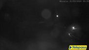 Archived webcam image showing Top station of the Bottero gondola on 21 Mar 2026 at 00:53