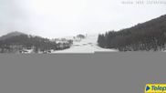Archived webcam image showing Capanna Niculin mountain hut on 13 Apr 2026 at 08:25