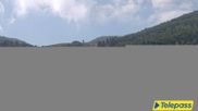 Archived webcam image showing Capanna Niculin mountain hut on 3 Aug 2026 at 08:59