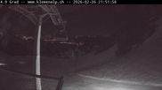 Archived webcam image showing Top station Klewenalp on 26 Feb 2026 at 22:47