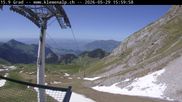 Archiviertes Webcam Bild: Bergstation Klewenalp am 29.05.2026 um 16:55 Uhr