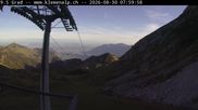 Archiviertes Webcam Bild: Bergstation Klewenalp am 30.08.2026 um 08:38 Uhr