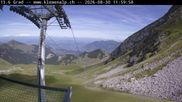 Archived webcam image showing Top station Klewenalp on 30 Aug 2026 at 12:23