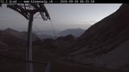 Archived webcam image showing Top station Klewenalp on 30 Sep 2026 at 07:41