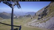 Archived webcam image showing Top station Klewenalp on 30 Sep 2026 at 12:41