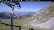Archived webcam image showing Top station Klewenalp on 30 Sep 2026 at 14:41