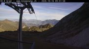 Archiviertes Webcam Bild: Bergstation Klewenalp am 16.10.2026 um 10:21 Uhr