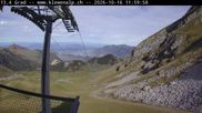 Archiviertes Webcam Bild: Bergstation Klewenalp am 16.10.2026 um 12:21 Uhr