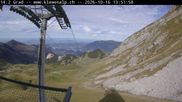Archiviertes Webcam Bild: Bergstation Klewenalp am 16.10.2026 um 14:21 Uhr
