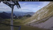 Archiviertes Webcam Bild: Bergstation Klewenalp am 16.10.2026 um 16:21 Uhr
