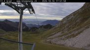 Archiviertes Webcam Bild: Bergstation Klewenalp am 16.10.2026 um 18:21 Uhr