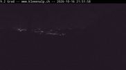 Archived webcam image showing Top station Klewenalp on 16 Oct 2026 at 22:28