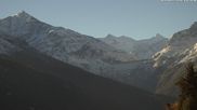 Archived webcam image showing 4 Vallées: Les Masses (Valais) on 22 Oct 2026 at 10:34