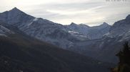 Archived webcam image showing 4 Vallées: Les Masses (Valais) on 22 Oct 2026 at 12:34