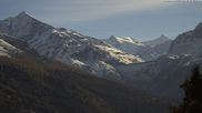 Archived webcam image showing 4 Vallées: Les Masses (Valais) on 22 Oct 2026 at 14:34